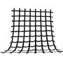 VEVOR Climbing Cargo Net, 8' x 6' Playground Climbing Net, Polyester Material, Rope Ladder, Swingset, Large Military Climbing Cargo Net for Kids & Adult, Indoor & Outdoor, Treehouse, Jungle Gyms