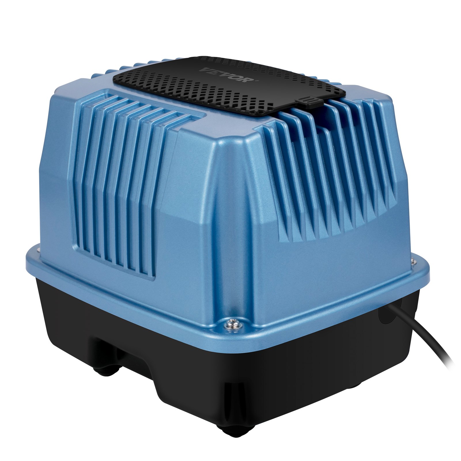 Bomba de aire lineal VEVOR, bomba de aire séptica de 25 W/110 V, bomba de aireador séptico de 28 Kpa con difusor de 8 salidas, caudal de aire máximo 635 GPH, profundidad máxima de agua de 3.3 pies para estanque de peces, acuario, hidroponía, sistema séptico