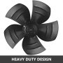 16" Industrial Ventilation Extractor Metal Exhaust Commercial Air Blower Fan