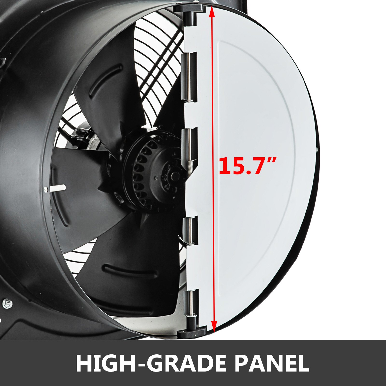 16" Industrial Ventilation Extractor Metal Exhaust Commercial Fan Speed 2260rpm