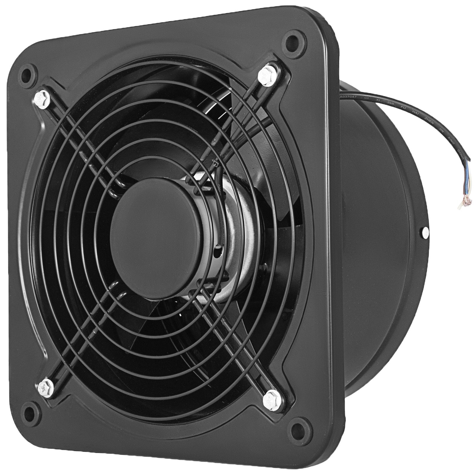 Sweiko Industrial Ventilation Extractor Metal Axial Exhaust Commercial 12 inch Air Blower Fan 250MM opening exhaust fan 2800 RPM Low Noise Stable Running Sweiko Industrial Ventilation Extractor Metal Axial Exhaust Commercial 12 inch Air Blower Fan 250MM opening exhaust fan 2800 RPM Low Noise Stable Running