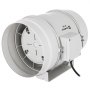 8in Inline Duct Fan Hydroponic Ventilation Blower 146/162w Bathroom Exhaust