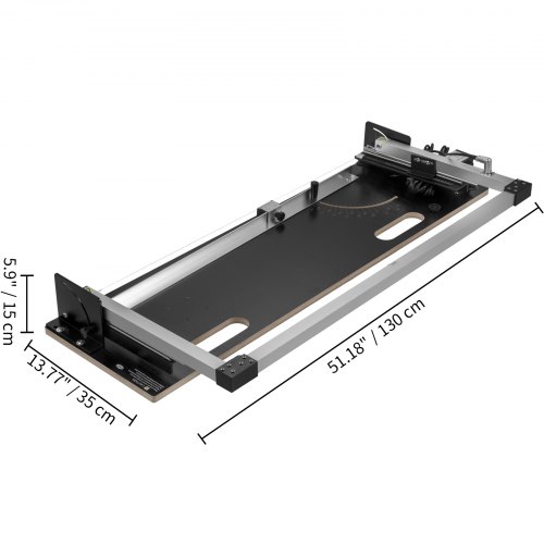VEVOR Desktop Styrofoam Cutting Machine 42 cm Max. Cut Thickness Foam Cutter 104 cm Max. Cut Length Hot Wire Foam Cutter 0-90° Styrofoam Cutter with Six Heating Wires for Cutting Foams Pearl Cotton