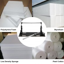 VEVOR Desktop Styrofoam Cutting Machine 42 cm Max. Cut Thickness Foam Cutter 112 cm Max. Cut Length Hot Wire Foam Cutter 0-90° Styrofoam Cutter with Six Heating Wires for Cutting Foams Pearl Cotton