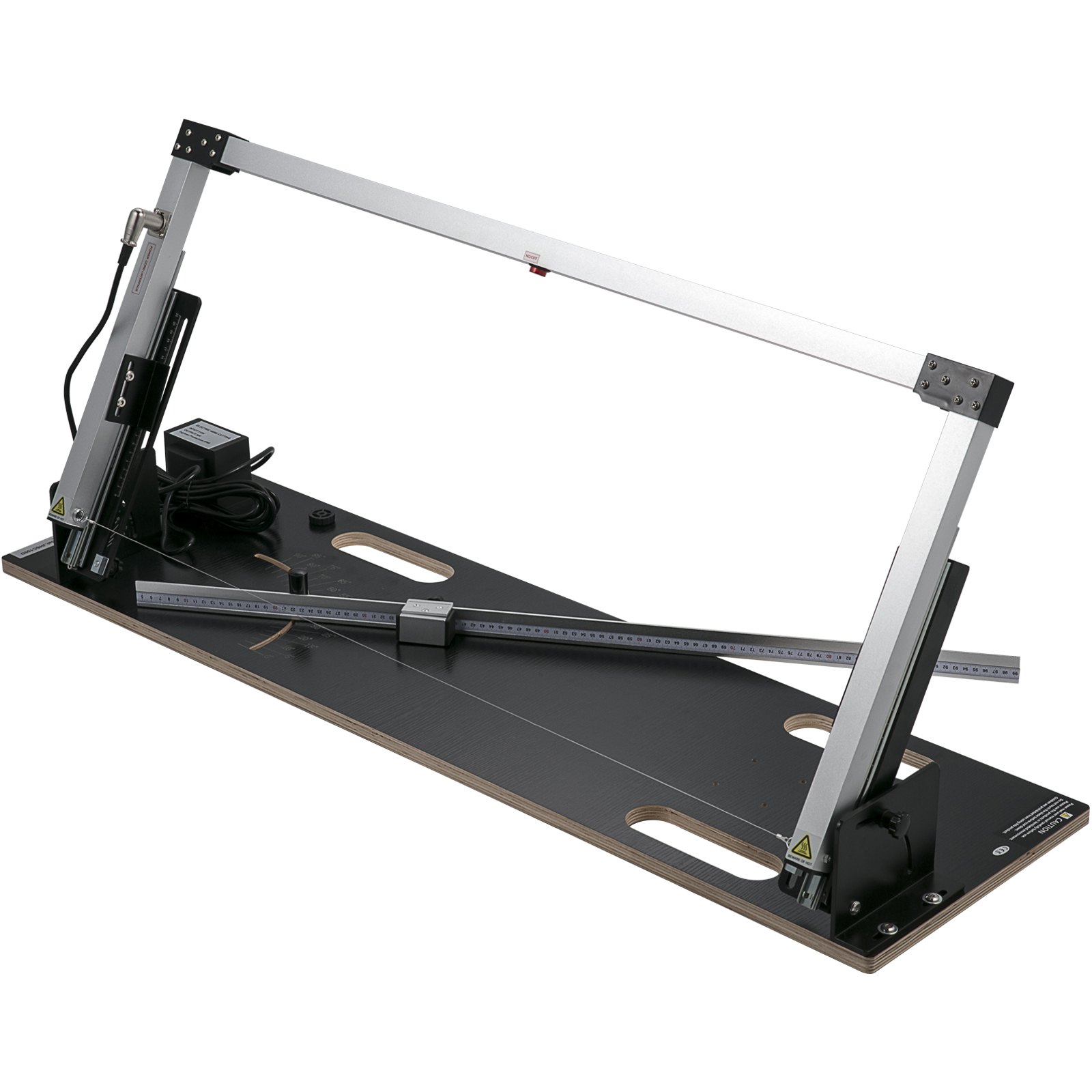 VEVOR Desktop Styrofoam Cutting Machine 42 cm Max. Cut Thickness Foam Cutter 112 cm Max. Cut Length Hot Wire Foam Cutter 0-90° Styrofoam Cutter with Six Heating Wires for Cutting Foams Pearl Cotton