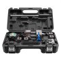 VEVOR Professional Brake Line Flaring Tool, 45 Degree Double Flare Bubble Flare Tool Kit for 4.76mm, 6.35mm, 7.94mm, 9.52mm Copper Aluminum Thin Steel Tubes