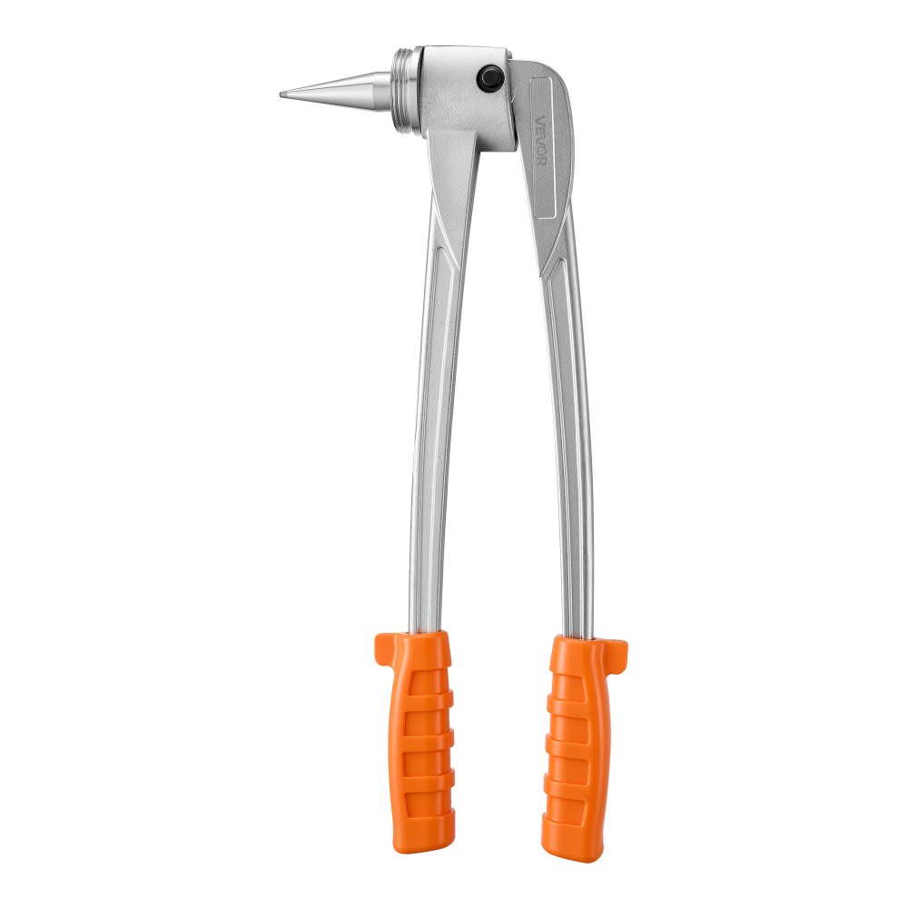 VEVOR PEX Pipe Expander Tool Kit, Manual Tubing Expansion Tool for 9.52mm 12.7mm 19mm 25.4mm PEX Pipes - with 4 Expanding Heads, Pipe Cutter & Toolbox for Radiant Heating & Water Plumbing System