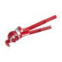 VEVOR Brake Line Repair Kit, 45° Single Brake Line Flaring Tool Kit, 7.6m x 4.76mm Copper-Coated Brake Line with 20 Fittings & 2 Unions, 3-in-1 Tube Bender, Tube Cutter Included