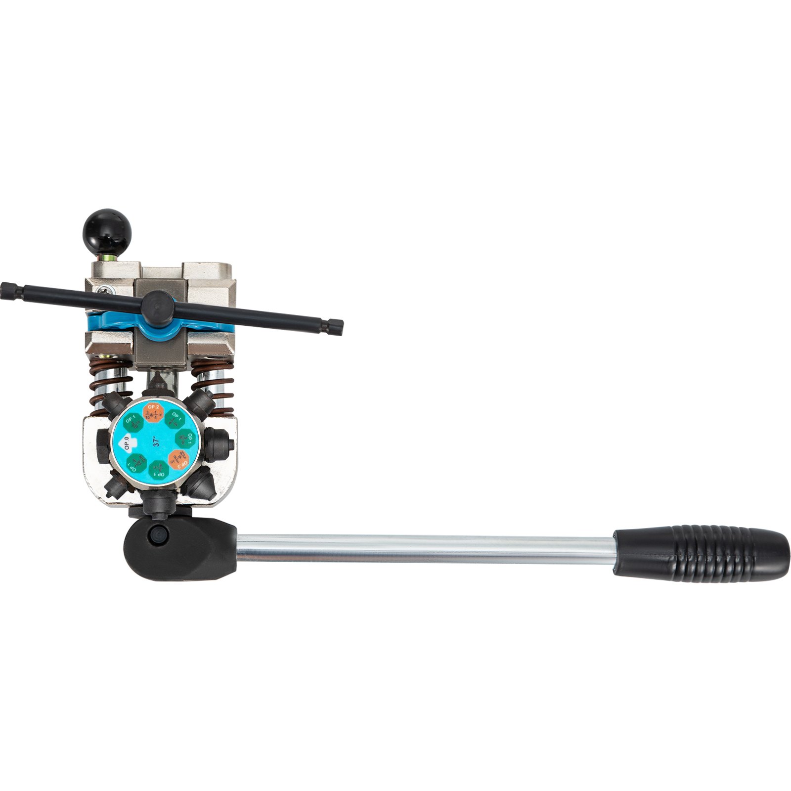 VEVOR Brake Line Flaring Tool, 37 & 45 Degree Single, Double, and Bubble Flares for 3/16", 1/4", 5/16" and 3/8" Tube Size, Suitable for Soft Metal of Copper Lines