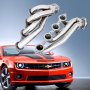 VEVOR Exhaust Header Set 1 5/8" Exhaust Turbo Headers Stainless Steel LS Swap Exhaust Headers, Engine Conversion LS Swap Shorty Headers for Chevy LS1 LS2 LS3 LS6 LS7 SUV, Camaro Firebird Truck