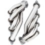 VEVOR Exhaust Header Set 1 5/8" Exhaust Turbo Headers Stainless Steel LS Swap Exhaust Headers, Engine Conversion LS Swap Shorty Headers for Chevy LS1 LS2 LS3 LS6 LS7 SUV, Camaro Firebird Truck