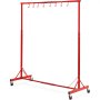 VEVOR Maleristativ Justerbar Paint Hanger 8 Kroge Auto Body Painting Stand