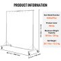 VEVOR Painting Rack Adjustable Paint Hanger 8 Hooks Auto Body Painting Stand