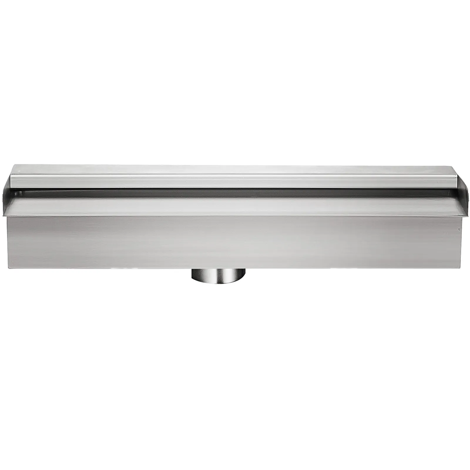 stainless steel VEVOR pool fountain component with sleek rectangular design.