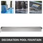 VEVOR 120cm Swimming Pool Waterfall Feature Fountain Water Blade Spillway AU