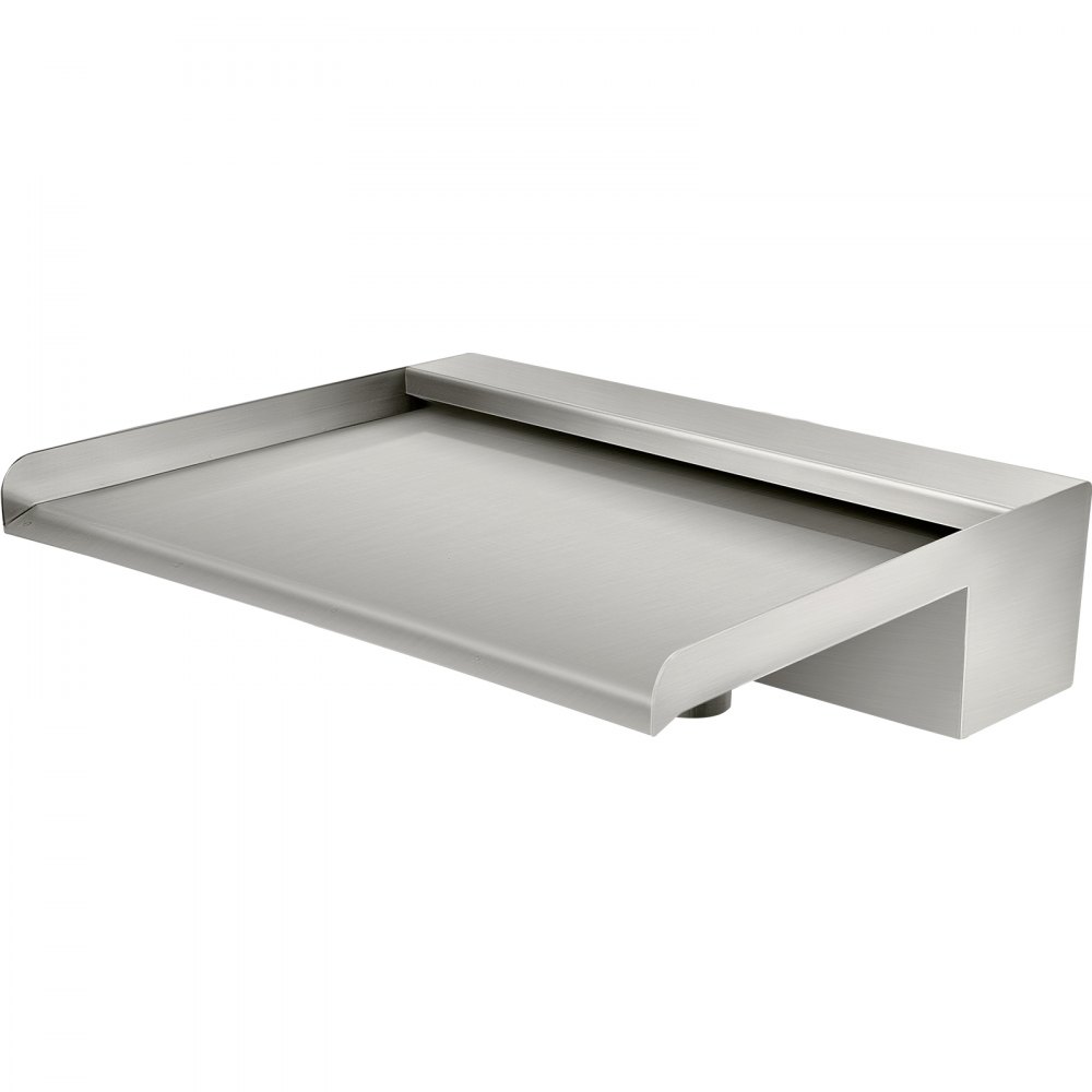 VEVOR Waterfall Blade Waterfall Spillway 300mm Stainless Steel Cascade Fountain