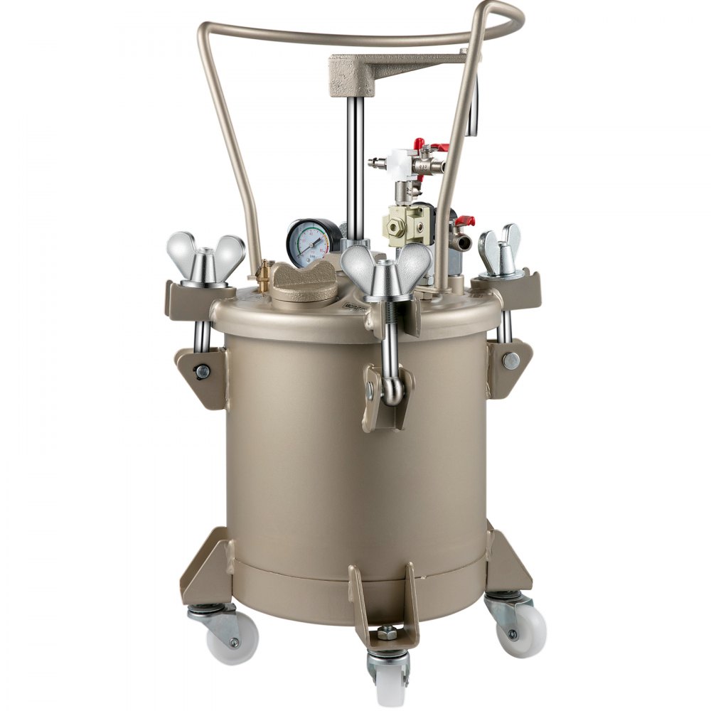 VEVOR 10 L Spray Paint Pressure Pot Tank Manual Air Paint Pressure Pot