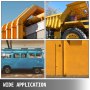 wide application uses for VEVOR spray paint pressure pot on pipes, trucks, walls, and vans.