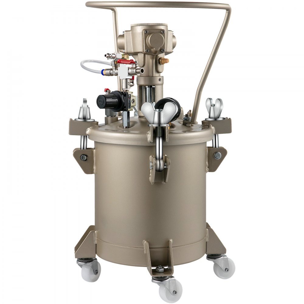 VEVOR 2.6 Gal/ 10L Spray PaintPressure Pot Tank Automatic Air Paint Pressure Pot