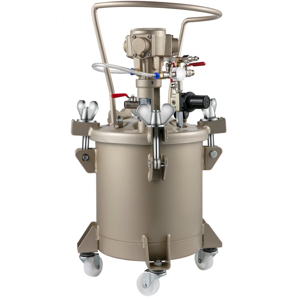 VEVOR 2.6 Gal/ 10L Spray PaintPressure Pot Tank Automatic Air Paint Pressure Pot