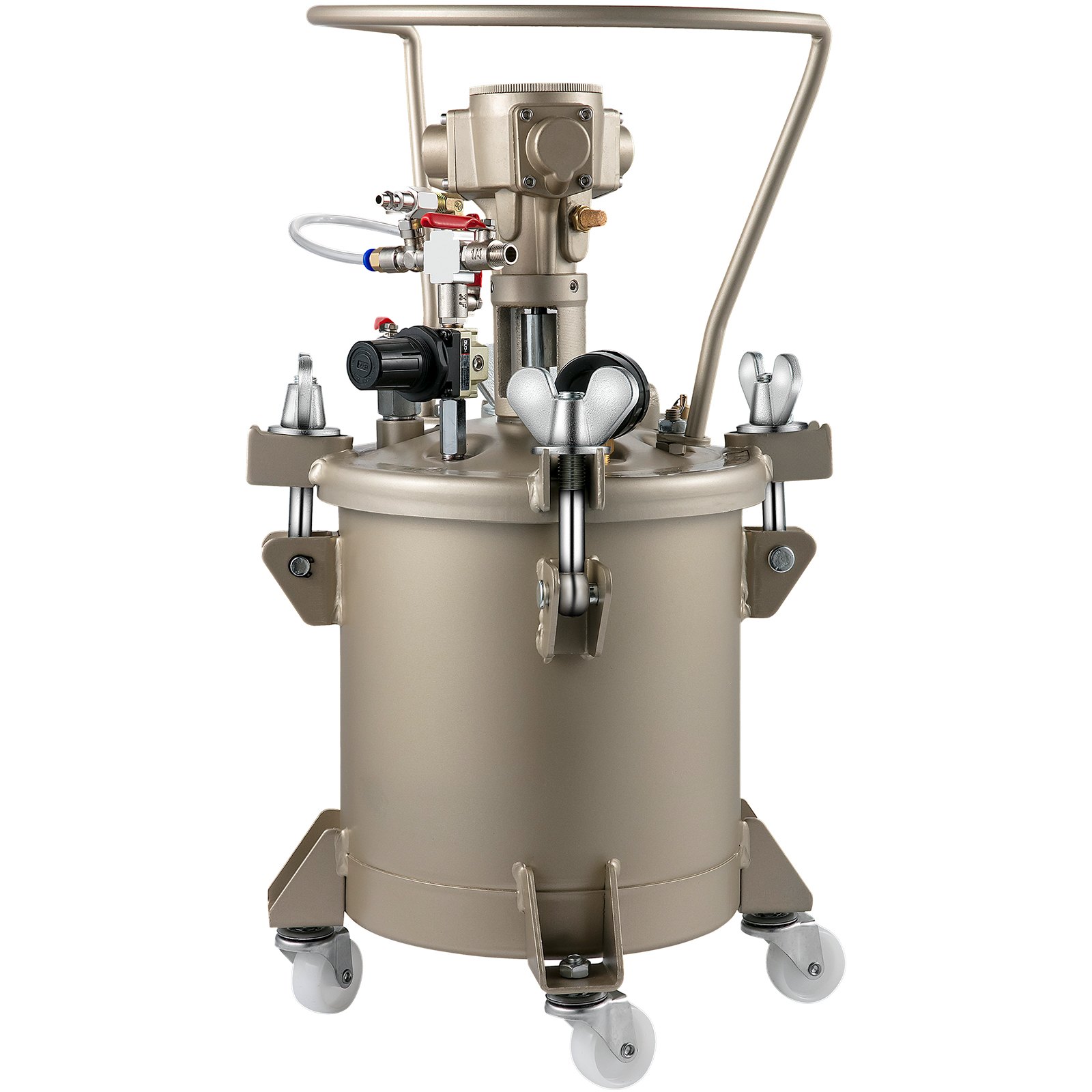 VEVOR 2.6 Gal/ 10L Spray PaintPressure Pot Tank Automatic Air Paint Pressure Pot