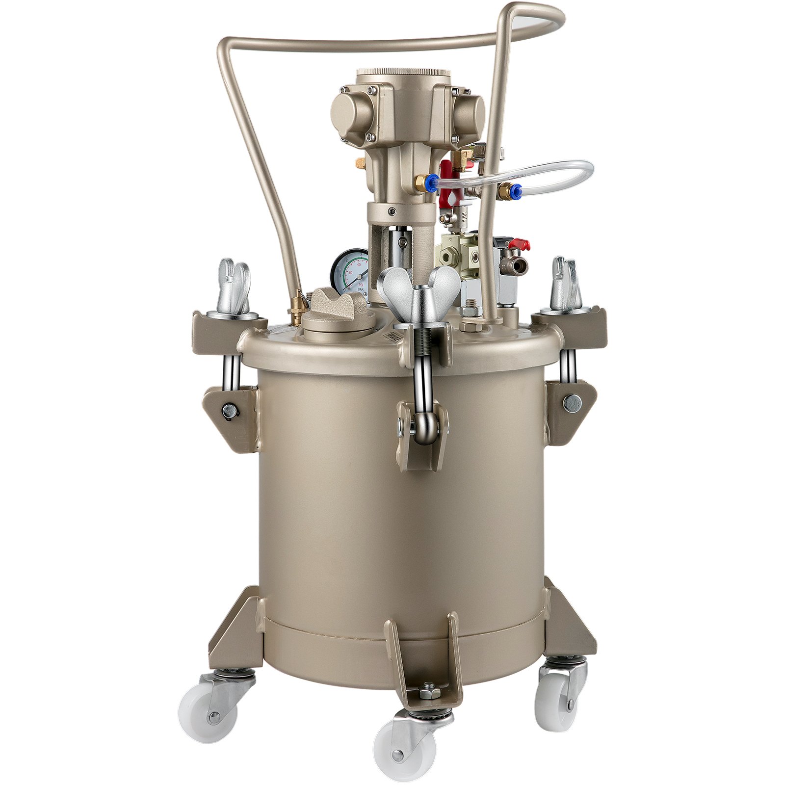 VEVOR 2.6 Gal/ 10L Spray PaintPressure Pot Tank Automatic Air Paint Pressure Pot