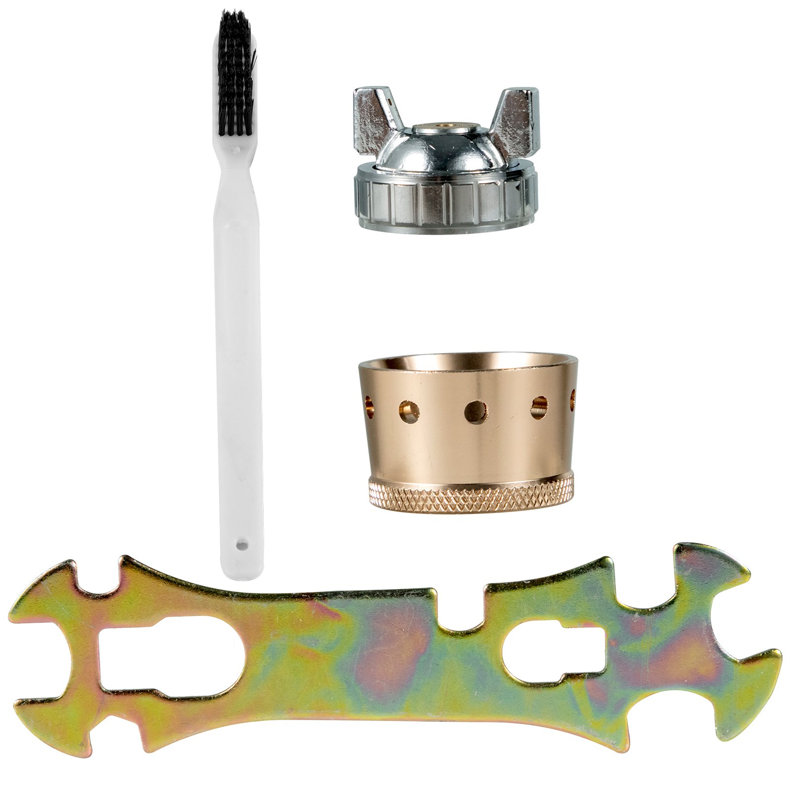 15L Pressure Pot Paint Spray Gun Tank 2.5mm Air Powered Wood Coating Automotive