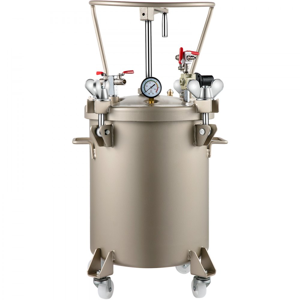 VEVOR 5.3 G/20 L Spray Paint Pressure Pot Tank Manual Air Paint Pressure Pot