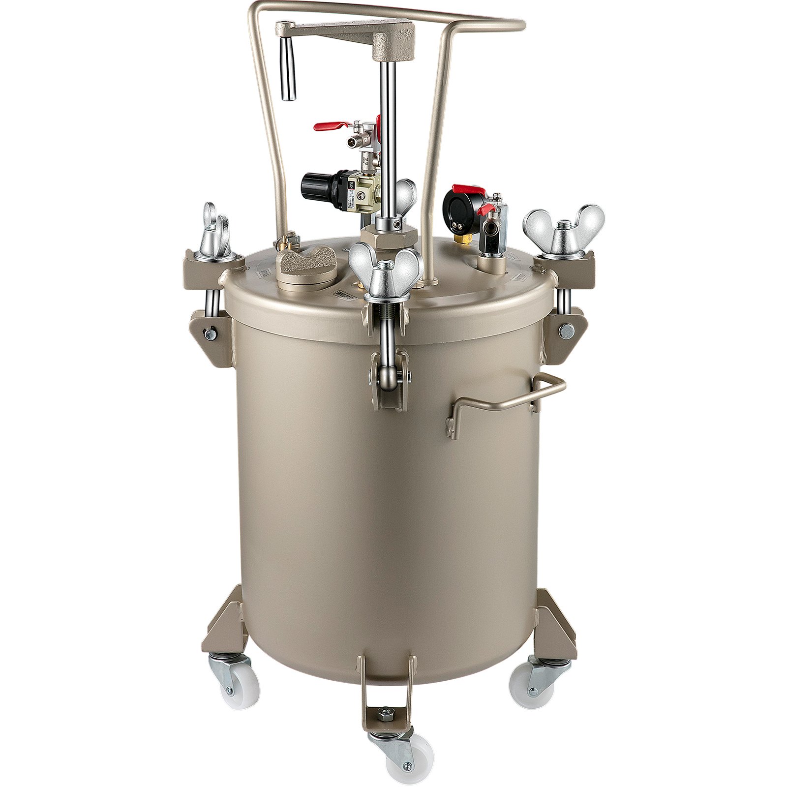 VEVOR 5.3 G/20 L Spray Paint Pressure Pot Tank Manual Air Paint Pressure Pot
