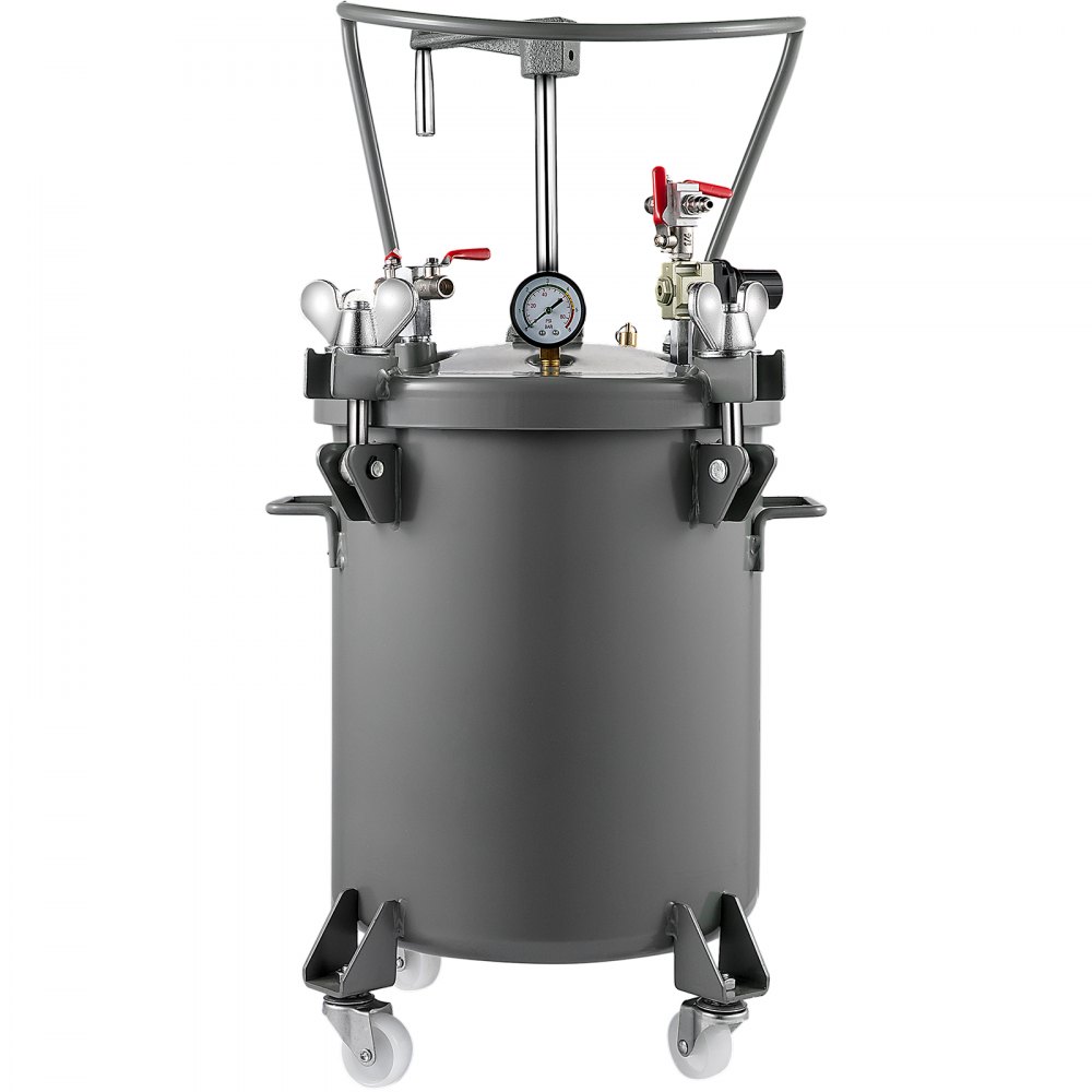 VEVOR 5.3 Gal/ 20L Spray Paint Pressure Pot Tank Manual Air Paint Pressure Pot