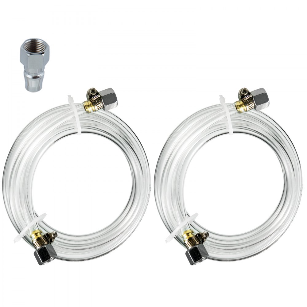 VEVOR 2L Pressure Pot Tank 2 Quart Paint Tank Pressure Pot Paint Spray Gun Kit 1.8mm Nozzle Spray Pot