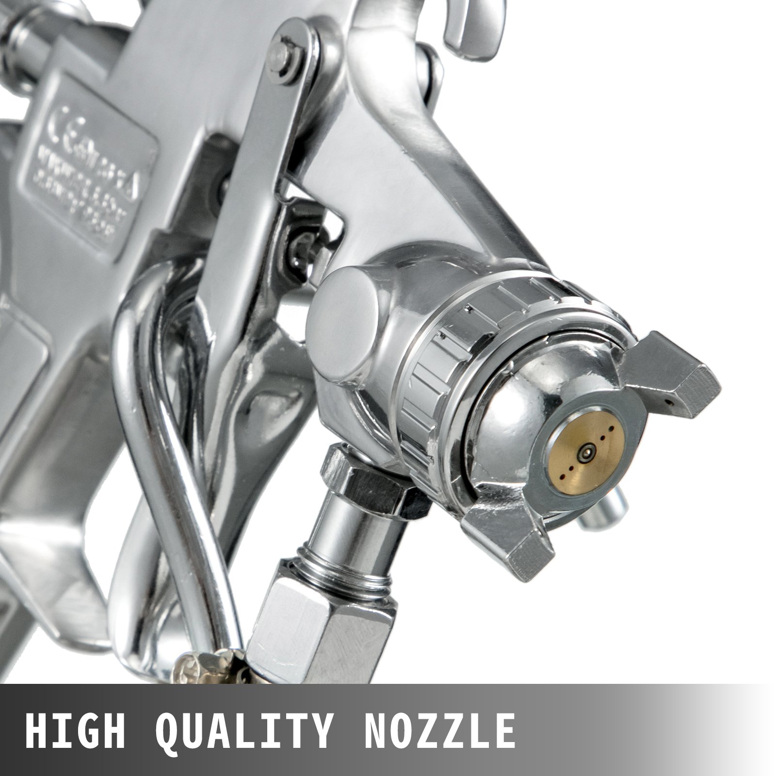 2L Pressure Pot Paint Spray Gun Tank 3mm House Paint Air Powered Wood Coating