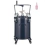 VEVOR Spray Paint Pressure Pot Tank, 30L/8gal Air Paint Pressure Pot with Manual Mixing Agitator, Leak Repair Sealant for Industry Home Decor Architecture Construction Automotive Painting, 70PSI Max