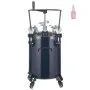 VEVOR Spray Paint Pressure Pot Tank, 30L/8gal Air Paint Pressure Pot with Manual Mixing Agitator, Leak Repair Sealant for Industry Home Decor Architecture Construction Automotive Painting, 70PSI Max