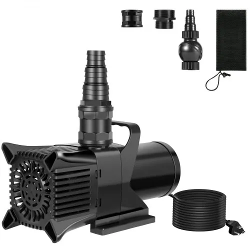 VEVOR Submersible Water Pump 3100GPH Pond Pump 22FT 240W for Waterfall Fountain