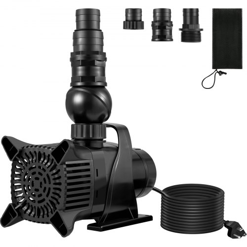 VEVOR Submersible Water Pump 8000GPH Pond Pump 26FT 530W for Waterfall Fountain