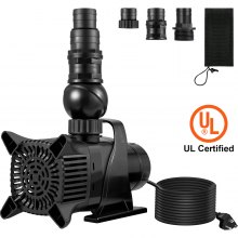 VEVOR Submersible Water Pump 8000GPH Pond Pump 26FT 530W for Waterfall Fountain