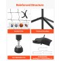 Volleyball Setter Training Equipment Trainer Net Angle and Height Adjustable