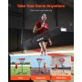 Volleyball Setter Training Equipment Trainer Net Angle and Height Adjustable