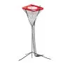 VEVOR Volleyball Setter Training Equipment, Angle and Height Adjustable Volleyball Trainer, Portable Practice Net with Steel Base, Carrying Bag, Indoor Outdoor Target Net for Serving Spiking Setting