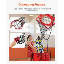 Volleyball Setter Training Equipment Trainer Net Angle and Height Adjustable