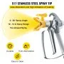 VEVOR Airless Paint Spray Hose Kit 15.24m 6.4mm Swivel Joint 3600psi with 517 Tip