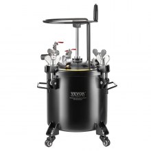 VEVOR Spray Paint Pressure Pot Tank 20L/5gal with Casters Leak Repair Sealant