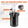 VEVOR Spray Paint Pressure Pot Tank 15L/3.75gal Spray Gun Mangueiras Manômetro