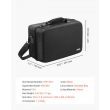 PS5 Carrying Case Travel Bag for Playstation 5 Slim EVA Soft Lining