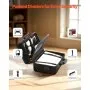 PS5 Carrying Case Travel Bag for Playstation 5 Shockproof EVA Soft Lining