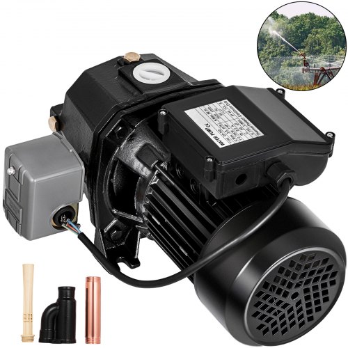 1 Hp Shallow Or Deep Well Jet Pump W/ Pressure Switch Irrigate 3420rpm 16.7 Gpm