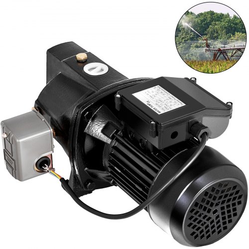 1/2 Hp Shallow Well Jet Pump W/ Pressure Switch 110v Heavy Duty Garden Water
