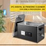 Vevor Touch Ultrasonic Cleaner Ultrasonic Cleaning Machine 27l Stainless Steel