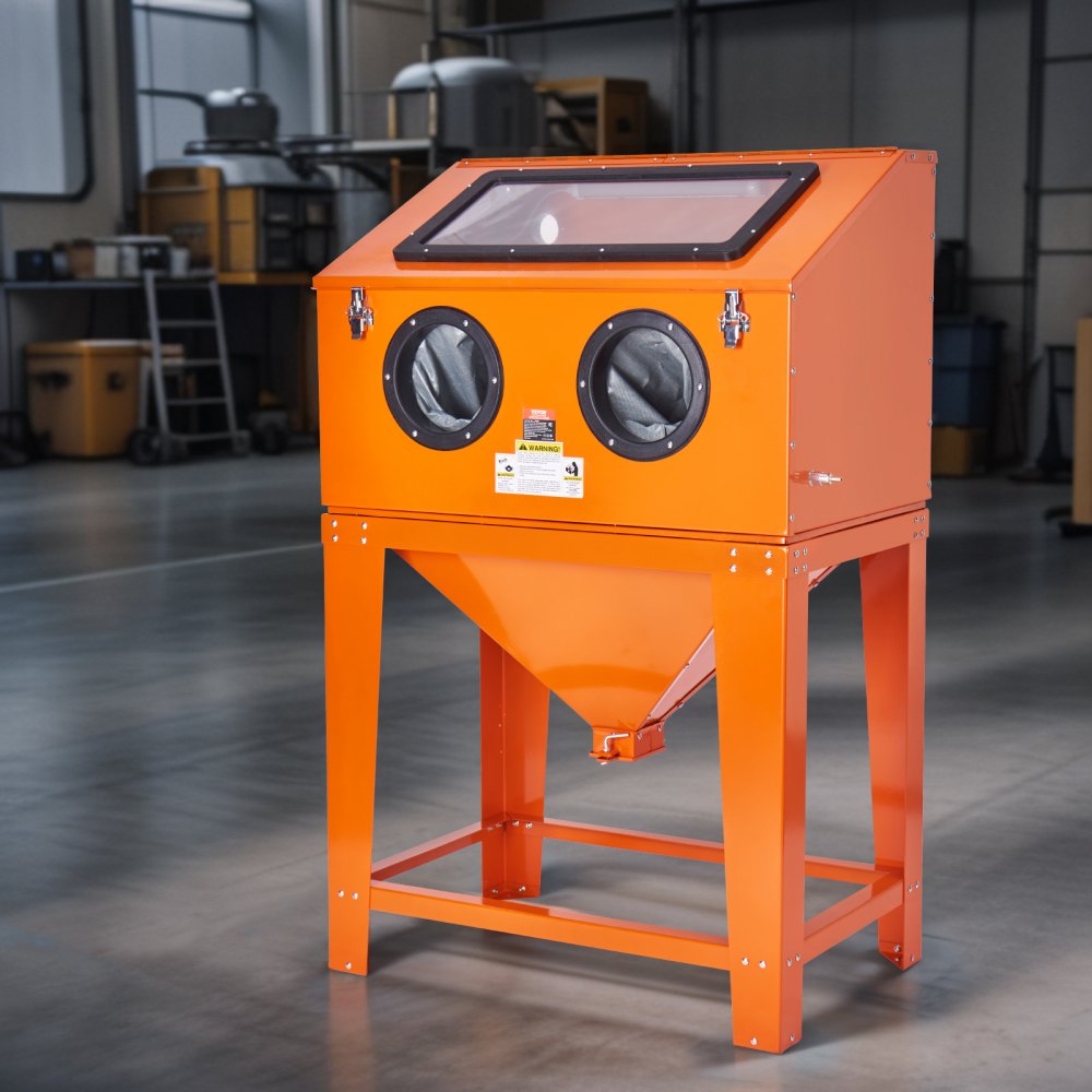 VEVOR 90 Gallon/340.7 L Sandblasting Cabinet with 1.8 Gallon/6.8 L Dust Collection System